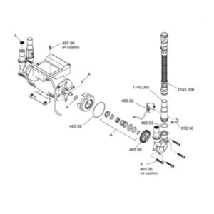 Mira 3.0 bar Brass Twin Ended Shower Pump (P81E)