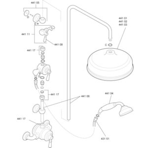 Mira Montpellier Fittings (Z18B)