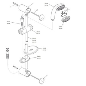 Mira Select (uv) Shower Fittings (L77L)